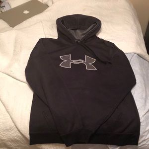 Black under armour hoodie